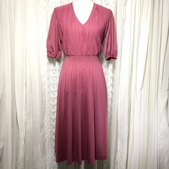 Vintage Rose Dress Cute